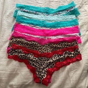 Victoria Secret Cheeky Panty Bundle (Reserved)